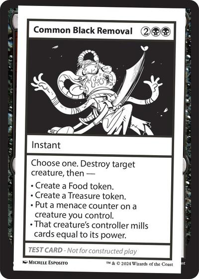 Common Black Removal (Mystery Booster 2 Playtest Cards) Near Mint