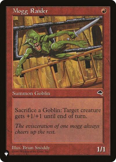 Mogg Raider (The List) Light Play