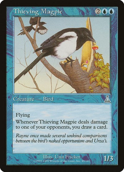 Thieving Magpie (Urza's Destiny) Light Play Foil