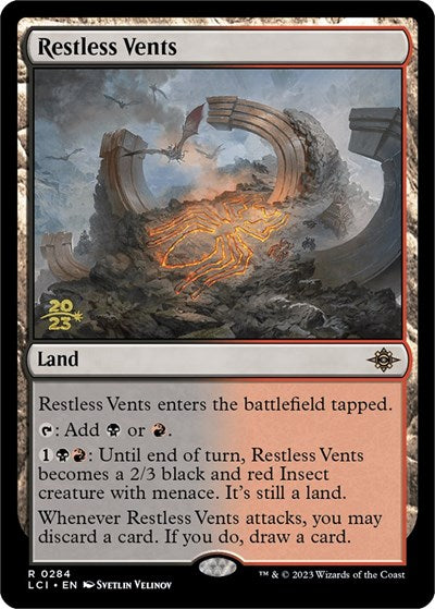 Restless Vents (Promos: Prerelease Cards) Near Mint Foil