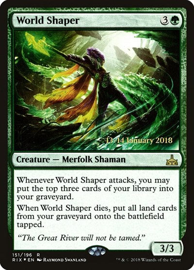 World Shaper (Promos: Prerelease Cards) Light Play Foil
