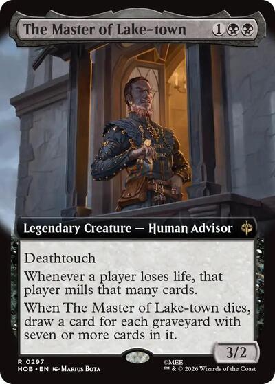 The Master of Lake-town (Extended Art) (The Hobbit) Near Mint