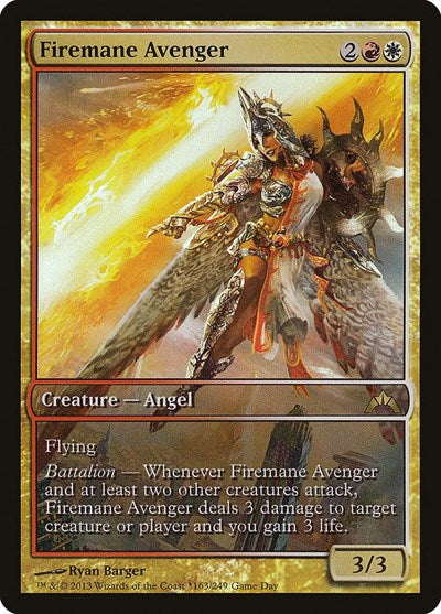 Firemane Avenger (Promos: Game Day and Store Championship) Light Play Foil