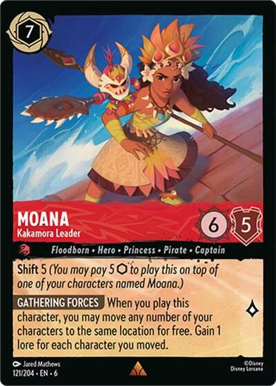 Moana - Kakamora Leader (Azurite Sea) Near Mint