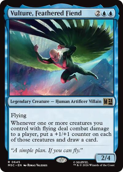 Vulture, Feathered Fiend (Commander: Marvel Super Heroes) Near Mint