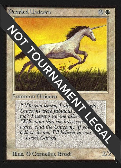 Pearled Unicorn (IE) (International Edition) Near Mint
