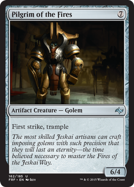 Pilgrim of the Fires (Fate Reforged) Light Play Foil