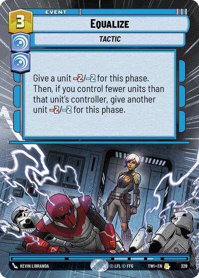 Equalize (Hyperspace) (Twilight of the Republic) Near Mint