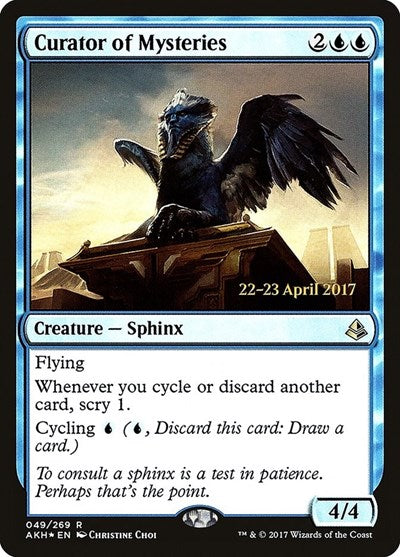 Curator of Mysteries (Promos: Prerelease Cards) Light Play Foil
