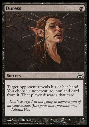 Duress (Duel Decks: Divine vs Demonic) Light Play