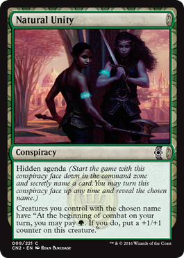 Natural Unity (Conspiracy: Take the Crown) Light Play