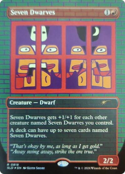 Seven Dwarves  0818   Rainbow Foil|1|0|0.00