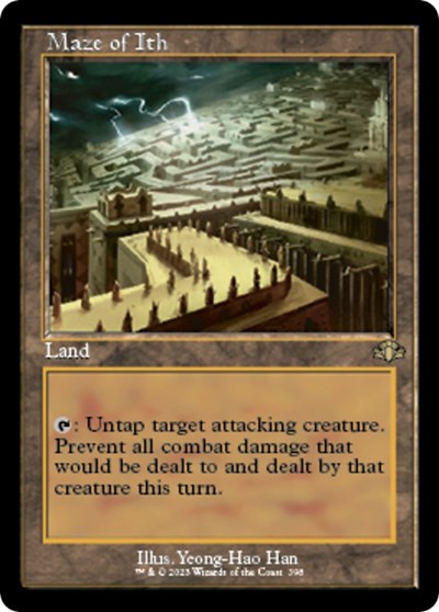 Maze of Ith (Retro Frame) (Dominaria Remastered) Near Mint Foil