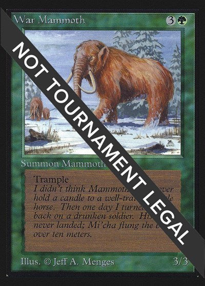 War Mammoth (CE) (Collector's Edition) Near Mint