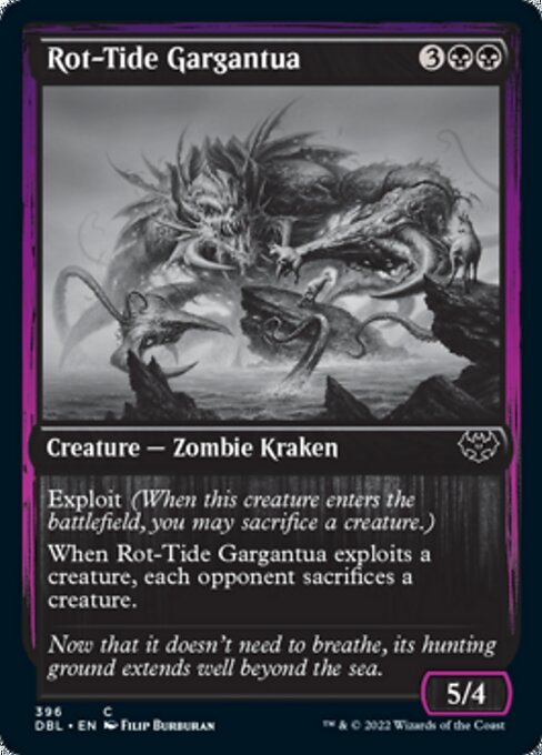 Rot-Tide Gargantua (Innistrad: Double Feature) Light Play
