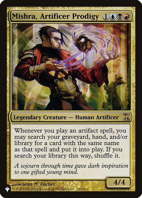 Mishra, Artificer Prodigy (The List) Near Mint