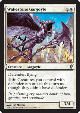 Wakestone Gargoyle (Conspiracy) Light Play Foil