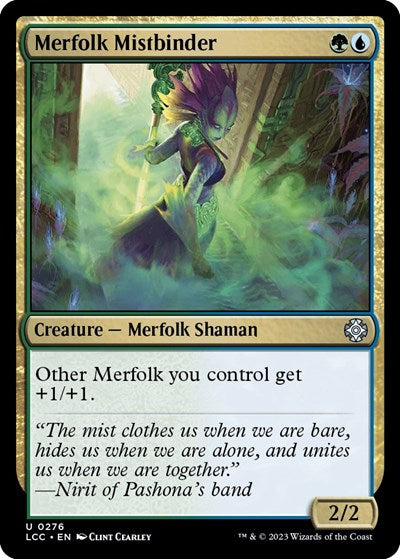 Merfolk Mistbinder (Commander: The Lost Caverns of Ixalan) Medium Play