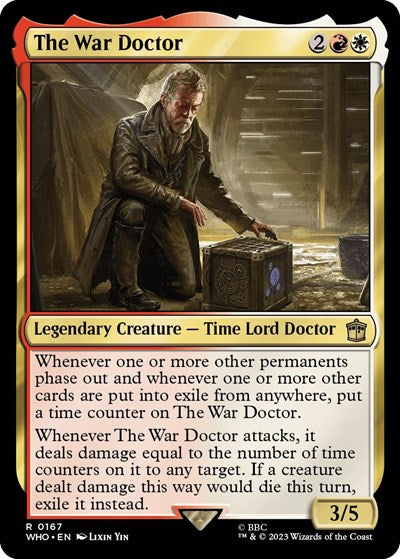 The War Doctor (Universes Beyond: Doctor Who) Light Play Foil