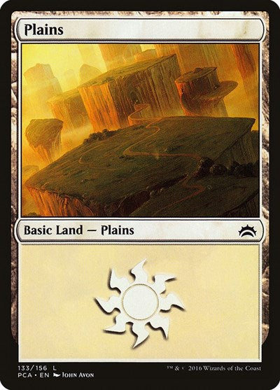 Plains (133) (Planechase Anthology) Light Play