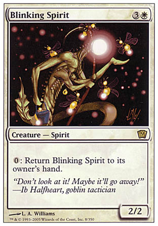 Blinking Spirit (9th Edition) Medium Play Foil