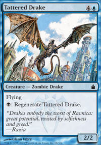Tattered Drake (Ravnica) Light Play Foil