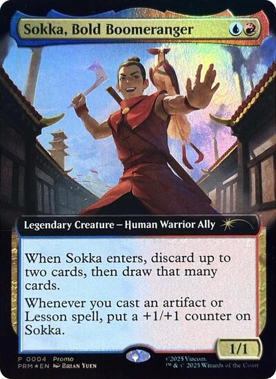 Sokka  Bold Boomeranger  Extended Art|2|0|0.00