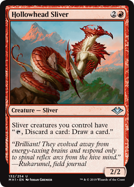 Hollowhead Sliver (Modern Horizons) Near Mint Foil