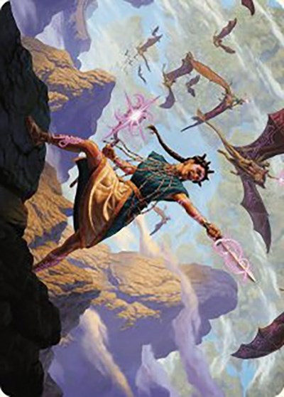 Warden of the Inner Sky Art Card (Art Series: The Lost Caverns of Ixalan) Near Mint