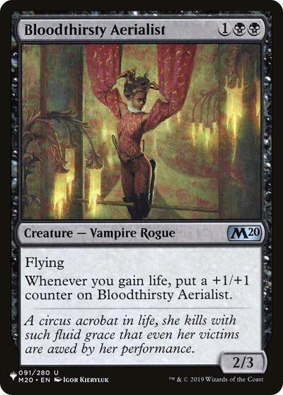 Bloodthirsty Aerialist (The List) Near Mint