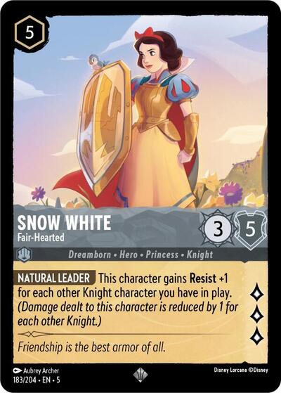 Snow White - Fair-Hearted (Shimmering Skies) Near Mint