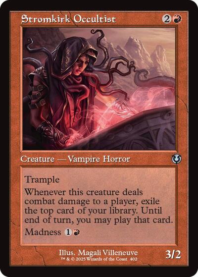 Stromkirk Occultist (Retro Frame) (Innistrad Remastered) Near Mint Foil