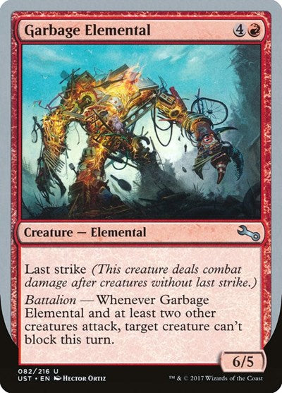 Garbage Elemental (F) (Unstable) Light Play Foil