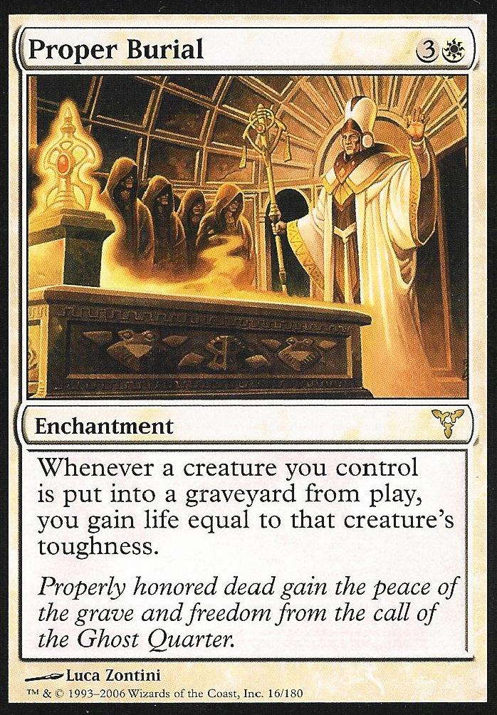 Proper Burial (Dissension) Light Play