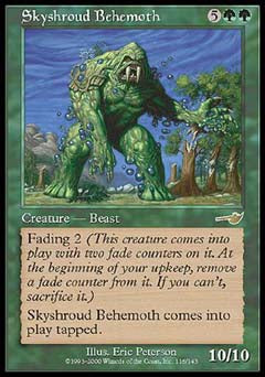 Skyshroud Behemoth (Nemesis) Medium Play