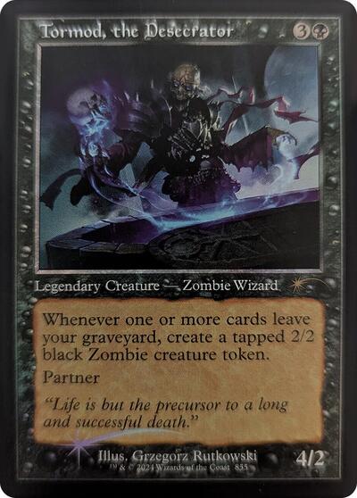 Tormod, the Desecrator (Retro Frame) (Secret Lair) Light Play Foil