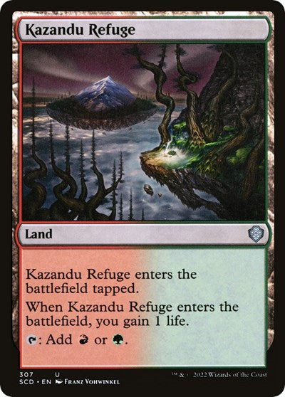 Kazandu Refuge (Commander 2022 Starter Decks) Near Mint