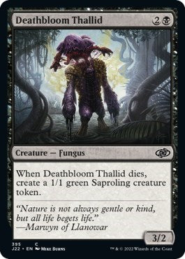 Deathbloom Thallid (Jumpstart 2022) Light Play
