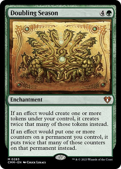 Doubling Season (Commander Masters) Near Mint Foil