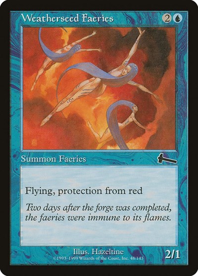 Weatherseed Faeries (Urza's Legacy) Near Mint Foil