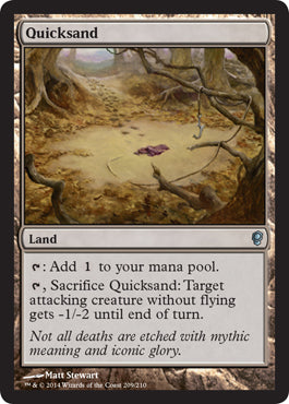 Quicksand (Conspiracy) Light Play Foil