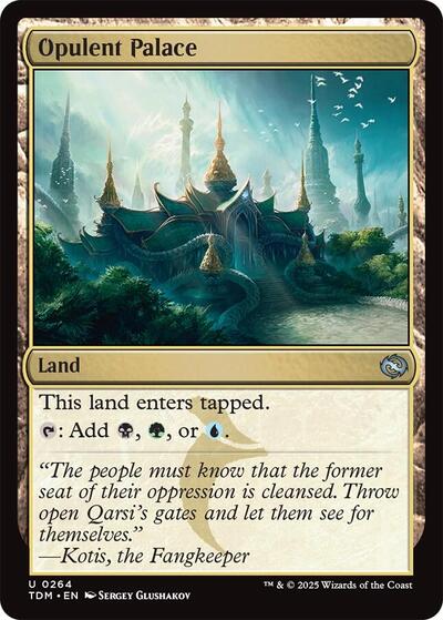 Opulent Palace (Tarkir: Dragonstorm) Near Mint