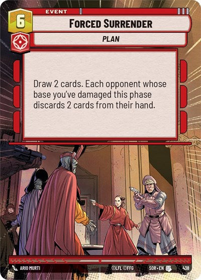 Forced Surrender (Hyperspace) (Spark of Rebellion) Near Mint
