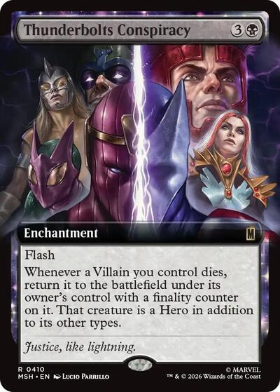 Thunderbolts Conspiracy  Extended Art|1|0|0.00