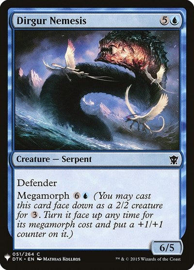 Dirgur Nemesis (Mystery Booster) Light Play