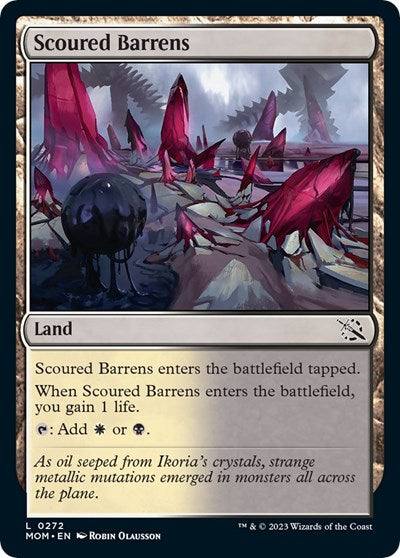 Scoured Barrens (March of the Machine) Near Mint