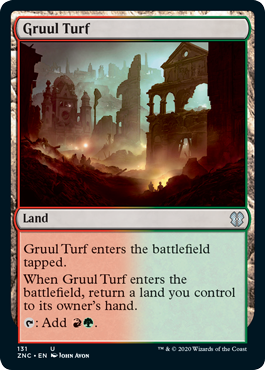 Gruul Turf (Commander 2020 Zendikar Rising) Light Play