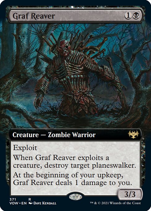 Graf Reaver (Extended Art) (Innistrad: Crimson Vow) Near Mint Foil