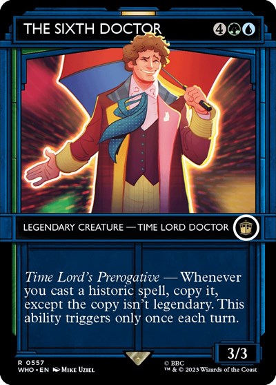 The Sixth Doctor (Showcase) (Universes Beyond: Doctor Who) Near Mint
