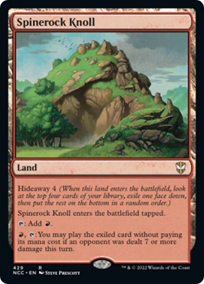 Spinerock Knoll (Commander: Streets of New Capenna) Near Mint